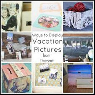 8 Ways for Displaying Vacation Photos